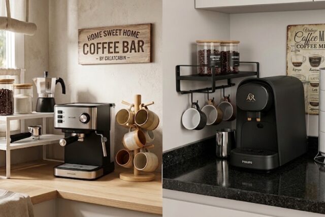 Cómo montar un rincón del café en casa con mucho encanto (y sin gastar de más)