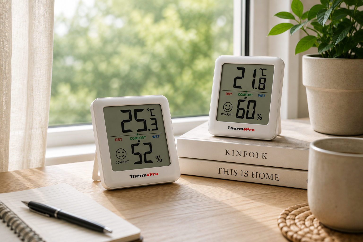 Termohigrómetro ThermoPro TP49: control sencillo de temperatura y humedad